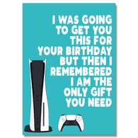 Ps5 Birthday Card